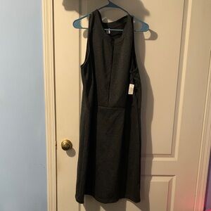 Old Navy gray Sleeveless Midi Dress